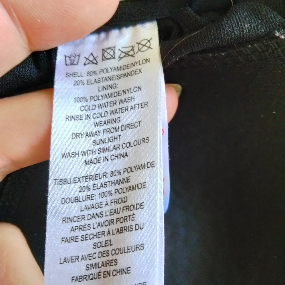 French Connection Size L Bikini Top - Picture 10 of 10